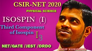 PARTICLE PHYSICSEp3IsospinI and third component of isospin Best explanationCSIRNETGATE [upl. by Adnol]