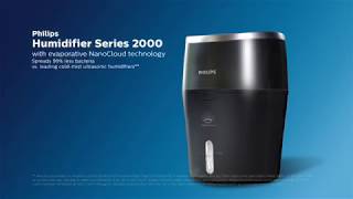 PHILIPS HU481310  humidificateur  purificateur dair  Productvideo Vandenborrebe [upl. by Hebert]