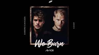 Avicii  We Burn Ft Sandro Cavazza Studio Version [upl. by Aleirbag]