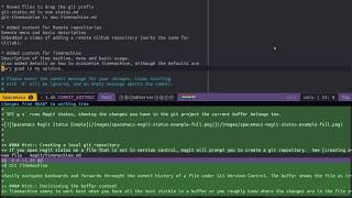 Spacemacs Magit Commit Amend [upl. by Naam]