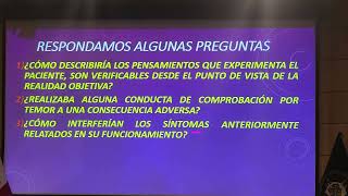 TRASTORNO OBSESIVO COMPULSIVO  PSIQUIATRÍA [upl. by Figueroa]