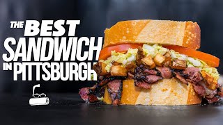 MAKING THE 1 SANDWICH FROM THE BEST SANDWICH SHOP IN PITTSBURGH  SAM THE COOKING GUY [upl. by Yelhsa258]