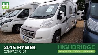 2015 Hymer Compact C404 [upl. by Auot938]