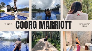 Coorg Marriott Vlog 3  Coorg Vlog  Best Luxury Resort in Coorg  Bangalore to Coorg [upl. by Arrehs]