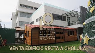 Venta Edificio Recta a Cholula Puebla Pepe Oportunidades Inmobiliarias [upl. by Hersch621]