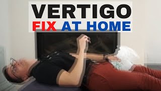 How to Fix CURE VERTIGO BPPV at Home  How To Do the Epley Maneuver [upl. by Ahker]