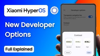 New Developer Options HyperOS Android 14 Features Explained Hindi [upl. by Acinorav721]