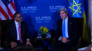 Secretary Kerry Delivers Remarks With Ethiopian Prime Minister Desalegn [upl. by Irahcaz916]