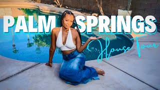 Palm Springs California AIRBNB TOUR 🏠 [upl. by Riana908]