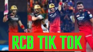 RCB TIK TOK BY KING RCB [upl. by Nnylarat]