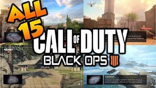 ALL 15 MAPS in Call Of Duty Black Ops 4 Multiplayer [upl. by Orsay]