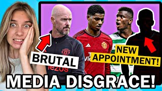 Ten Hag Fuming Leave Rashford Alone New Takeover Appointment Man Utd News [upl. by Rheinlander]