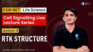 RTK Structure  Cell Signallng CSIR GATE DBT BARC ICMR ASRB SET [upl. by Annaira]