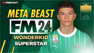 700 Goals For META BEAST Wonderkid  Football Manager 2024 Wonderkids to Superstar [upl. by Llenoj903]