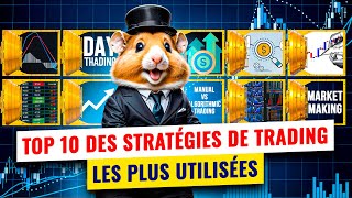 Les stratégies de trading les plus utilisées  comment elles fonctionnent ⚡️ Hamster Academy [upl. by Bart]