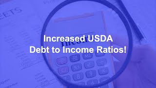 Part 2 – USDA Income Guidelines 2024 USDA Debt to Income Ratios are Increasing [upl. by Ellerad898]