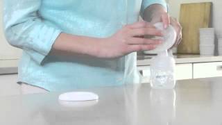 Philips Avent Manual Brest Pump  How To Assemble Video Demo  BabySecurity [upl. by Yellhsa32]