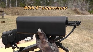 Salvo 12 Suppressor Test 1 Sound and Recoil [upl. by Nonnel815]