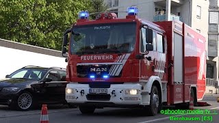 Großlüfter im Einsatz  CONTAINERBRAND in TIEFGARAGE von HOTEL  Brandeinsatz  E [upl. by Aneles]