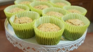 MUFFINS DE PLÁTANO Y AVENA SALUDABLES  BAKING DAY [upl. by Cal]