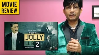 Jolly LLB 2  Movie Review by KRK  KRK Live  Bollywood Review  Latest Movie Reviews [upl. by Krystle]