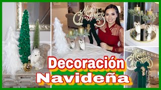 DECORACIONES PARA NAVIDAD MUY ECONÓMICAS [upl. by Nylidnarb]