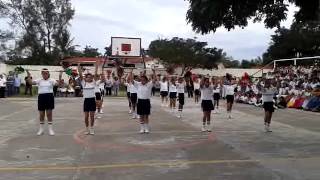 Tabla gimnastica 20 de noviembre con bastones [upl. by Llirret]