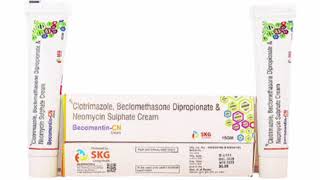 Becomentin CN Cream Clotrimazole Beclomethasone Dipropionate amp Neomycin Sulphate Cream [upl. by Almira3]