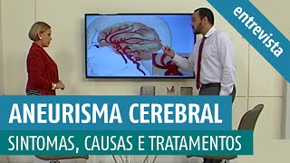 Aneurisma Cerebral  Sintomas causas e tratamentos Entrevista Claudete Troiano [upl. by Getter]