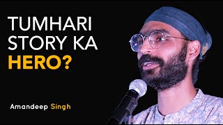 Tumhari Story Ka Hero Kaun Hai  Amandeep Singh  Tape A Tale  Hindi Storytelling [upl. by Atinhoj]