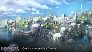 The Nautilus Knoweth Old Sharlayan Night Theme  FFXIV Endwalker RainThunder 1hr [upl. by Moskow]