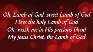 Lamb of God with lyrics [upl. by Janeva]