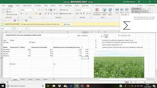 Consumptive use  Potential Evapotranspiration using Blaney Cridle formula  Hydrology [upl. by Cleo]