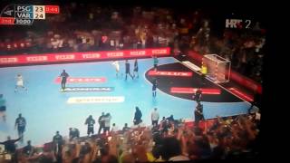 Cupic last second winning championship goal Vardar  Psg [upl. by Cordi299]