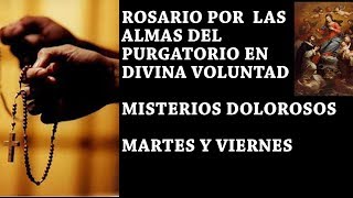 ROSARIO POR LAS ALMAS DEL PURGATORIO EN DIVINA VOLUNTAD CON EXPLICACION UNETE [upl. by Atsylac74]