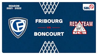 SB League  Day 8 FRIBOURG vs BONCOURT [upl. by Drawyah]