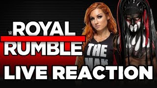 WWE Royal Rumble 2019 LIVE REACTION [upl. by Nyer]