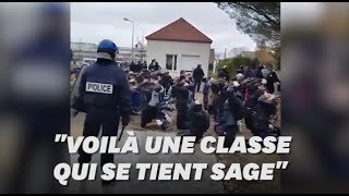 À ManteslaJolie des images des jeunes interpellés par les policiers [upl. by Johen]