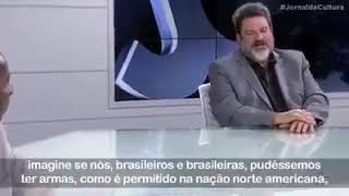 Filósofo Mário Sérgio Cortella fala sobre liberar o porte de armas no Brasil [upl. by Procto]