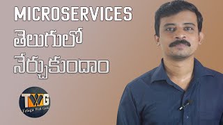 Introduction to Microservices in telugu  Monolith Architecture vs Microservices  TeluguWebGuru [upl. by Eula]