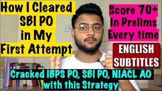 How I Cleared SBI PO Pre in my First Attempt  How to Prepare for SBI PO 2022  SBI PO 2022 Strategy [upl. by Rior85]