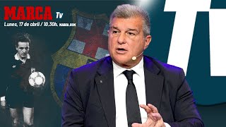 Laporta y Caso Negreira rueda de prensa del presidente del Barcelona EN DIRECTO [upl. by Gilberto197]