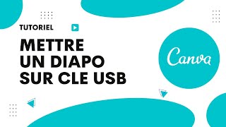 Comment enregistrer un diaporama Canva sur une clé USB [upl. by Elicec]