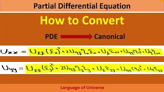 What is Canonical Form  PDE [upl. by Namaj]