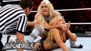 WWE Superstars Maryse Vs Natalya April 21 2011 [upl. by Connors]