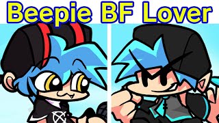 Friday Night Funkin VS Beepie Week  Cutscenes FNF ModHardDemo FanGirl ModBeepie BF Lover [upl. by Enos]