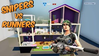 SNIPERS VS RUNNERS  DOLL HOUSE Edition [upl. by Iorio]