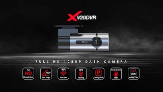 XVIEW Dash Cam XV20DVR – Feature Video [upl. by Arnulfo370]