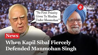 Kapil Sibal Fiercely Defends Manmohan Singh Says PM Modi Wants Votes On Falsehood [upl. by Eecrad]