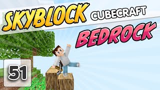 🌳Cubecraft Skyblock Bedrock EP 51 ⭐ Serie Minecraft Bedrock en español [upl. by Awahsoj]